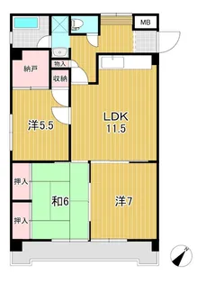 三協ビル【3階】の間取り