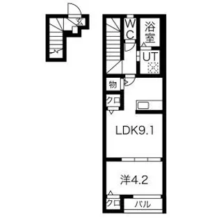 N.Crest(エヌクレスト)【2階】の間取り
