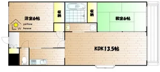 カームネスK【2階】の間取り