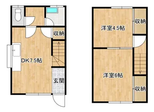 Awesome TAGATA【2階】の間取り