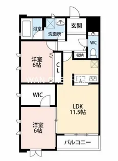 静岡県浜松市中央区領家2【マンション】の間取り