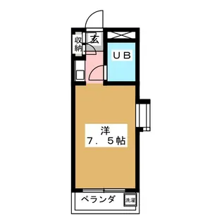 グリーンラークひばり北【3階】の間取り