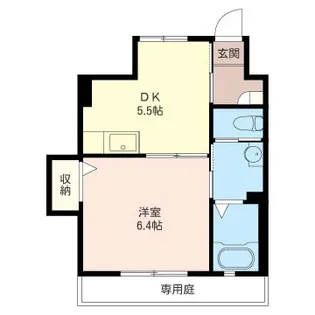 アベニーダ【2階】の間取り