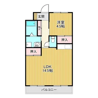 グランシャリオSATOH【3階】の間取り