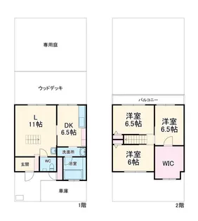 埼玉県さいたま市大宮区大原7【一戸建】の間取り