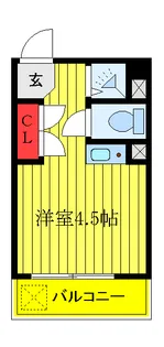 グリーンピア氷川【5階】の間取り
