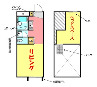 大阪府大阪市鶴見区安田4【マンション】の間取り