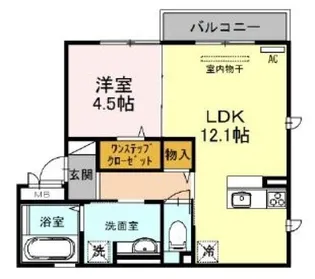 スタイルプラス【2階】の間取り