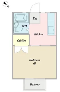 ホープハイツ【2階】の間取り