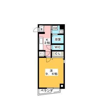 メゾン栄和【2階】の間取り