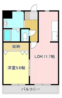 グラン・シャンボール【4階】の間取り