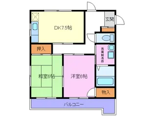 静岡県駿東郡長泉町下土狩【アパート】の間取り