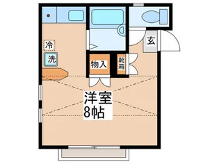 ハイツフィールド【2階】の間取り