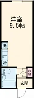 アンビエンテ深沢【2階】の間取り