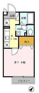 パインヒル鵠沼【1階】の間取り