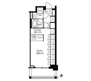 パークキューブ目黒タワー【1階】の間取り