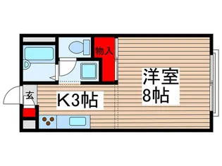 エステートピアドエル【1階】の間取り
