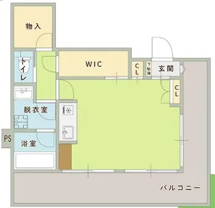 大阪府大阪市阿倍野区三明町1【マンション】の間取り