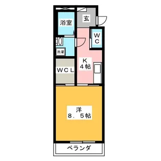 SAKURA【1階】の間取り