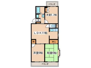 グレイスコート【3階】の間取り