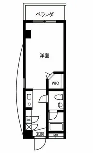 東京都渋谷区上原2【マンション】の間取り