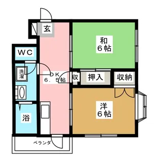 ロイヤルハイム吉橋【3階】の間取り