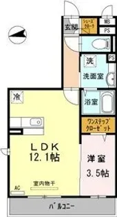 大阪府大阪市東住吉区公園南矢田4【マンション】の間取り