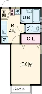 ジプソフィラ【2階】の間取り