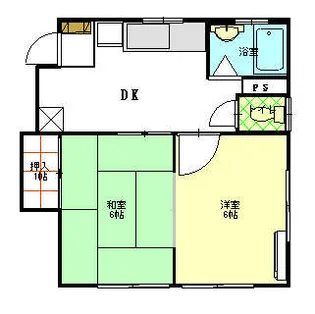 京屋ビル【3階】の間取り