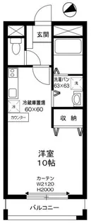 JEWEL COURT A棟【3階】の間取り