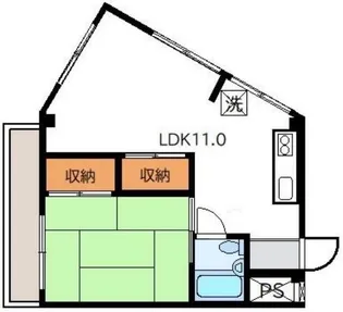 大宮エンゼルハイツ【3階】の間取り