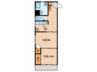 シャンボール南品川【7階】の間取り