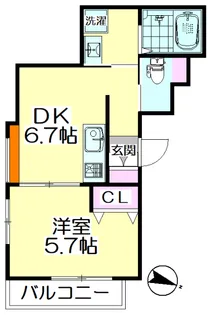 Lotus【1階】の間取り