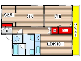 細田ビル【2階】の間取り