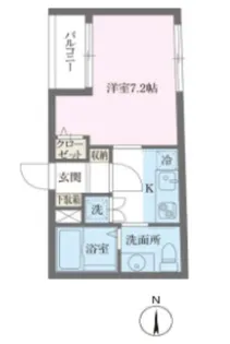 アルティザ池尻【4階】の間取り