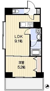 GRACIA YOKOHAMA【2階】の間取り