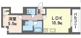 メゾンリッチ【3階】の間取り