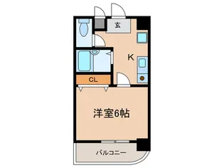 ヴィラパストラル2【5階】の間取り