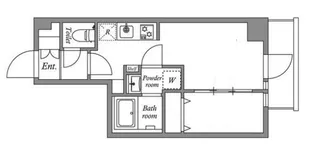 クオリタス田端【3階】の間取り