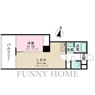 ジェラ恵比寿レジデンス【8階】の間取り