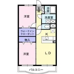 エテルノ・グランデ参番館【3階】の間取り