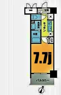 フェリース横濱【2階】の間取り