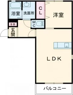 コンフォールソレジオ【1階】の間取り