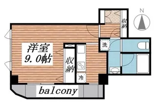 サル・ドュ・セジュール【3階】の間取り