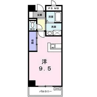 東京都町田市原町田4【マンション】の間取り