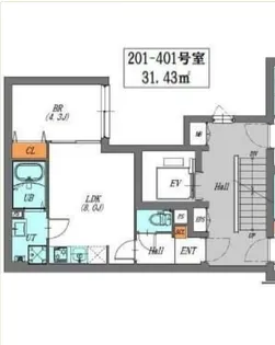 LUORE文京本駒込【3階】の間取り