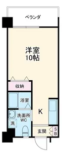 タカダ仲西ヒルズ【4階】の間取り