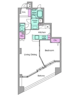 リテラス学芸大学【2階】の間取り