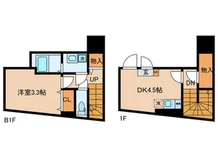 後楽プレイスの間取り