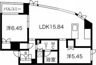 INFINITY22【5階】の間取り